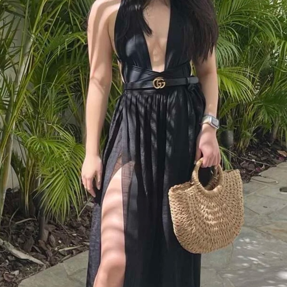 Minimalist Braided Straw Bag